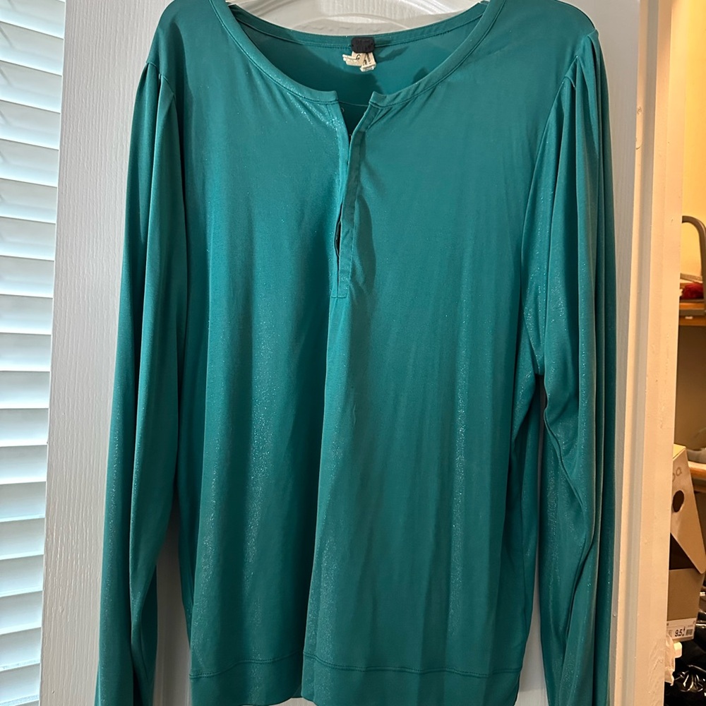 We The Free Teal Top